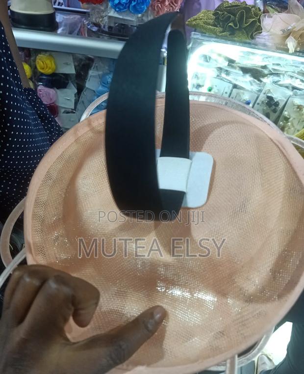 Peach Executive Fancy Fascinators - thumbnail 3