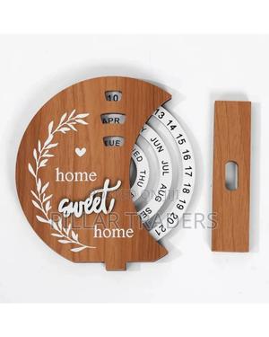 Wooden Perpetual Calendar - main view