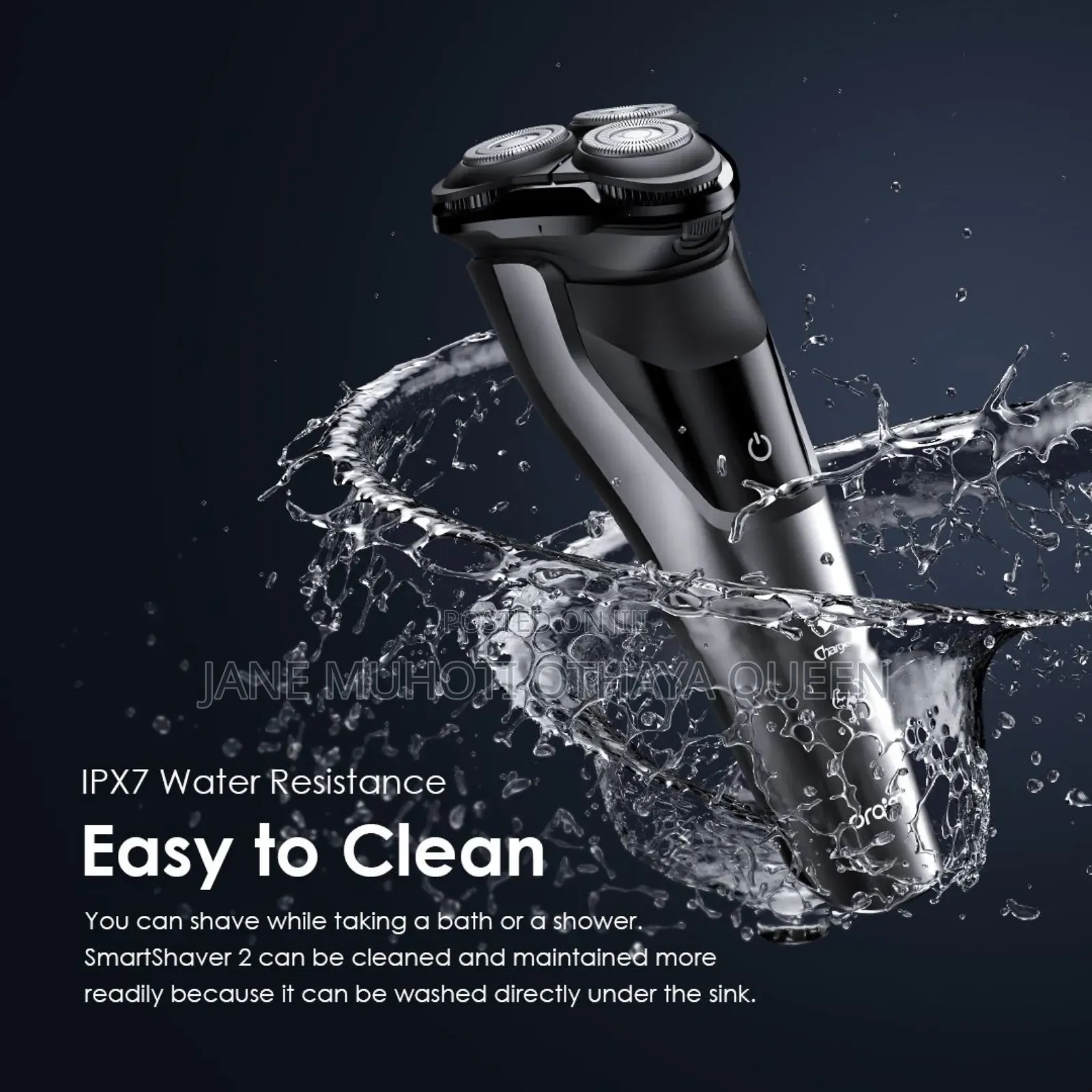 Oraimo Smartshaver 2 Dual Ultra-Thin Rotary Electric Shaver