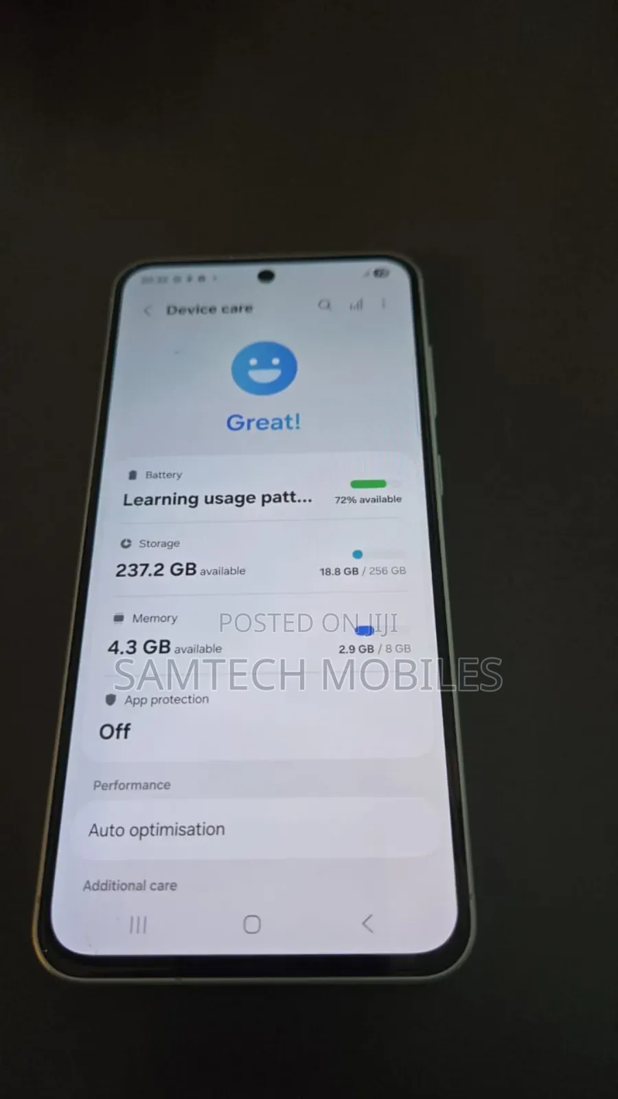 Samsung Galaxy A56 256 GB White
