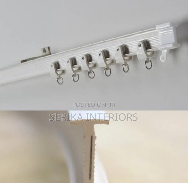 Germs Free Curtain Rails Curtain Rails Environmental Friendly Aluminum