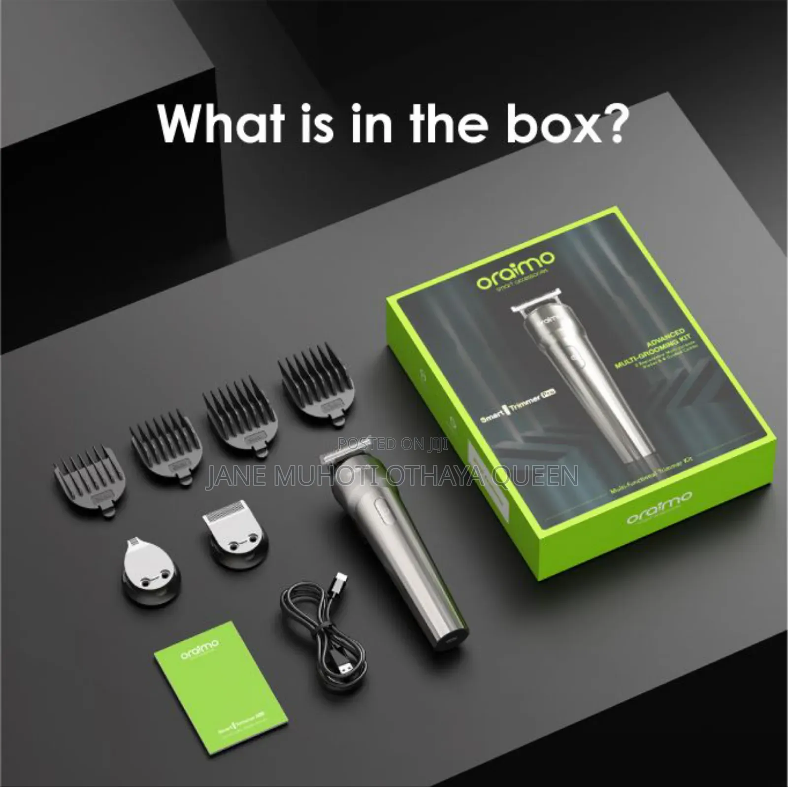 Oraimo Smarttrimmer Pro Grooming Kit Multi-Functional Trimmer
