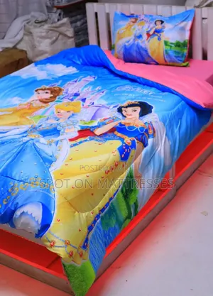 Cartoon Themed Duvets Size 4x6 - 1pc Duvet 1pc Pillowcase.