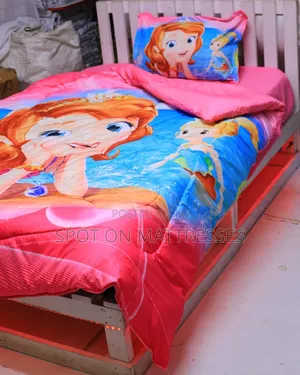 Cartoon Themed Duvets Size 4x6 - 1pc Duvet 1pc Pillowcase.