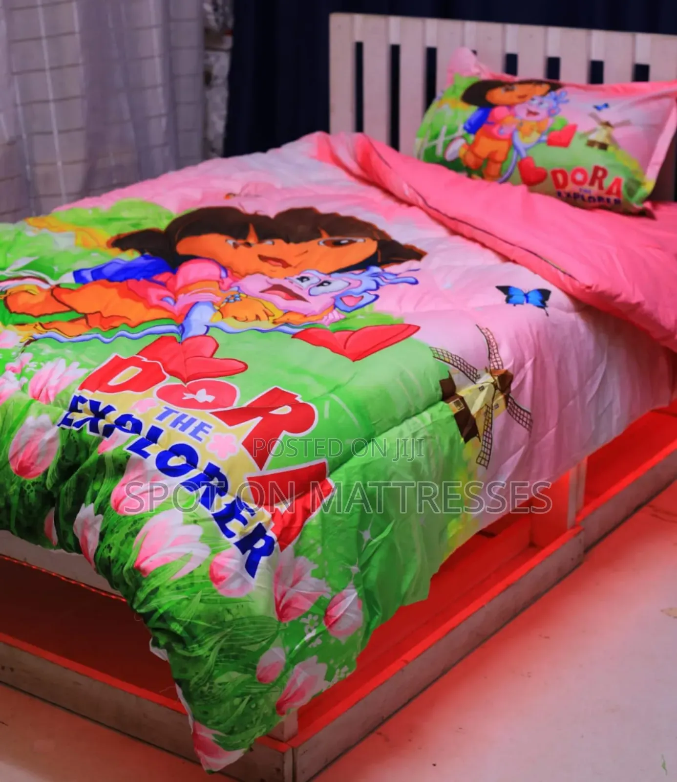 Cartoon Themed Duvets Size 4x6 - 1pc Duvet 1pc Pillowcase.