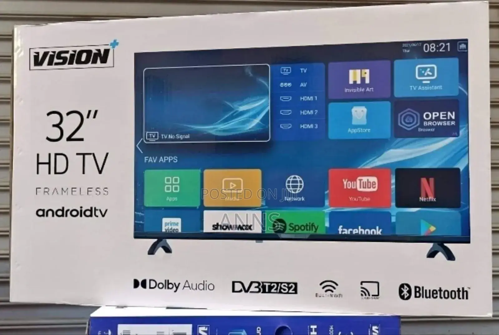 Vsion+ 32 Inch Android Tv (24 Months Warranty)/ Youtube