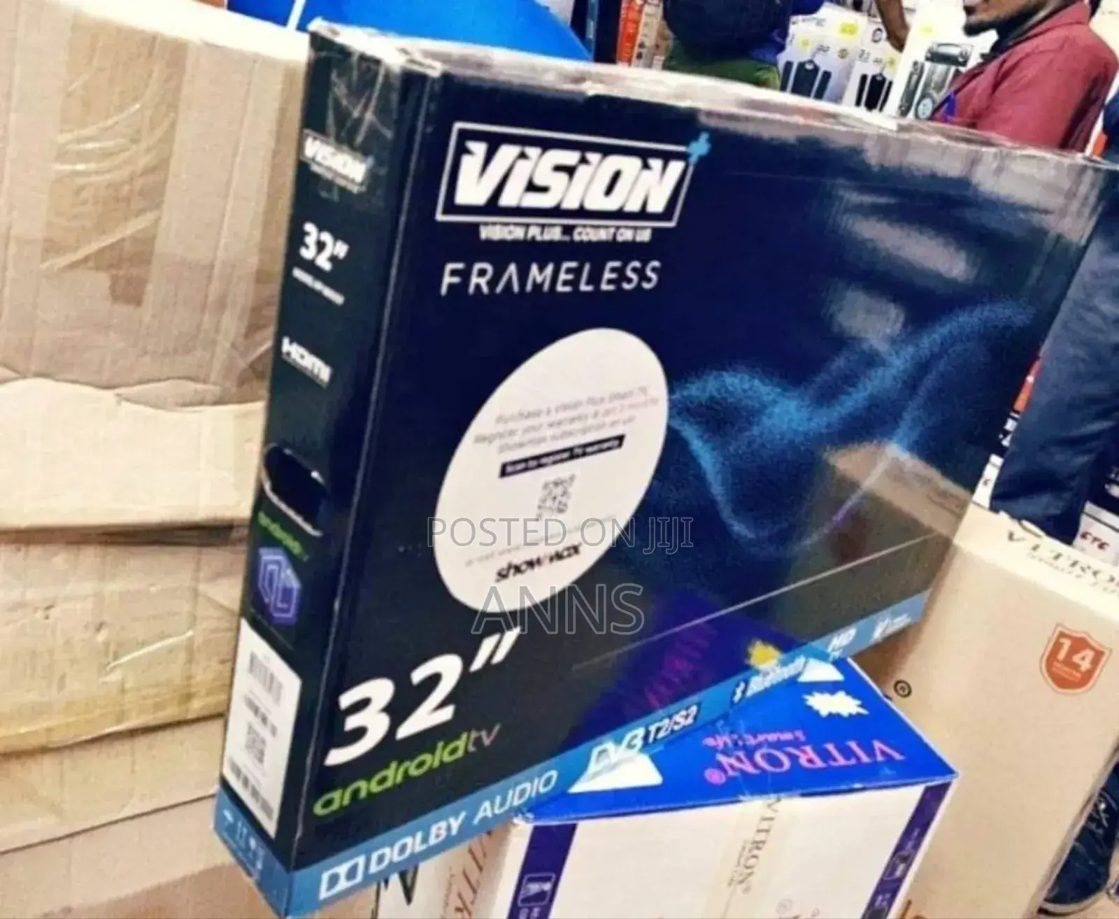 Pre- Installed Apps Vision 32 Inch Smart Tv