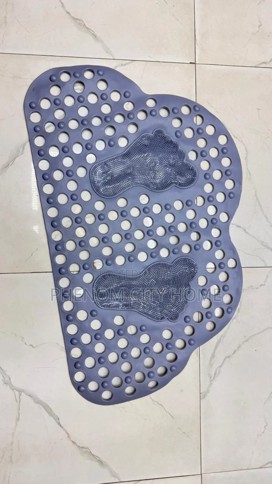 Cloud Design Stepping Bathroom Mat