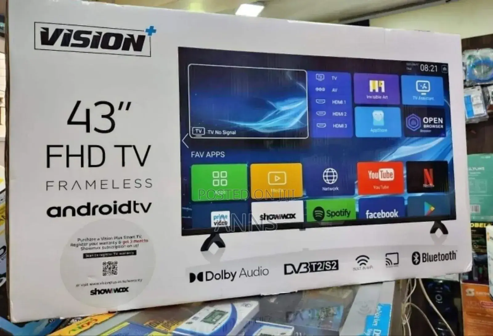 Vision 43 Inch FHD Android Tv