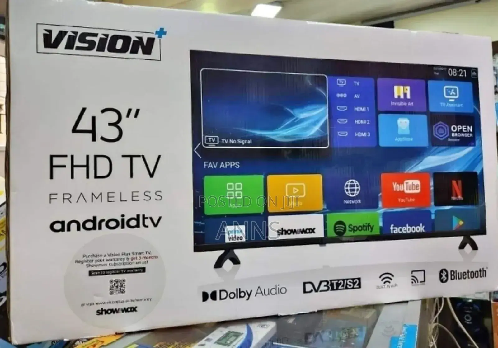 Vision 43 Inch FHD Android Tv