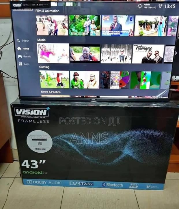 Frameless Vision 43 Inch Android Tv Ht87
