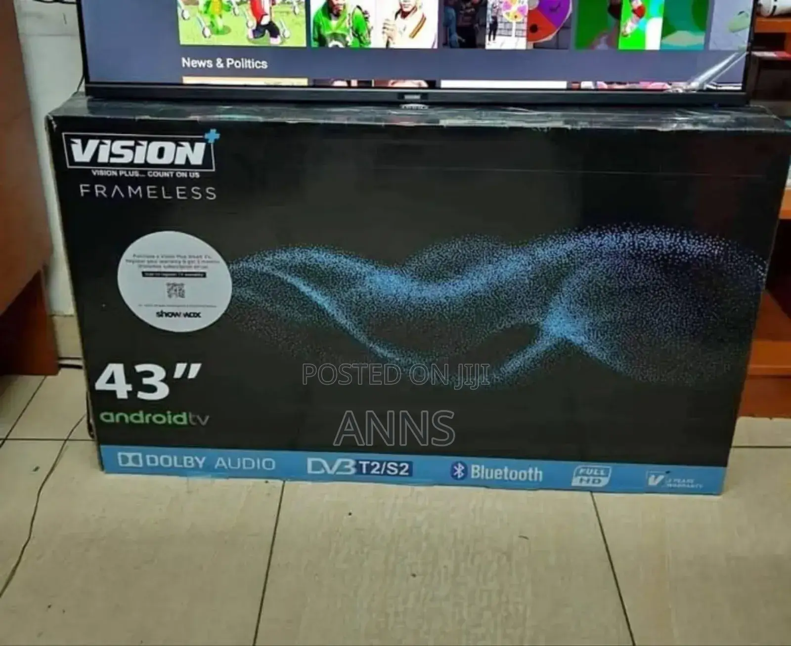 Pre Installed Apps Vision 43 Inch Android Tv