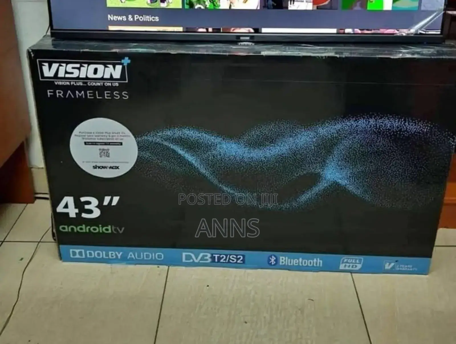 Pre Installed Apps Vision 43 Inch Android Tv
