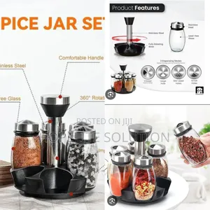 7pc Rotating Spice Rack
