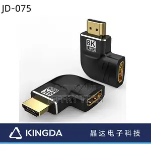 Right Angle L Type Hdmi Male to Female Adapter 90 or 270 Degree Hd