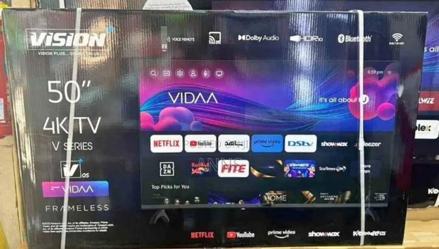 Vidaa 50 Inch 4 K Series Vision Tv ( 14 Months Warranty)