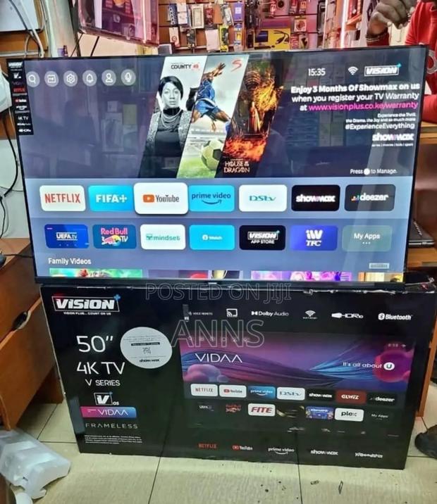 Vidaa 50 Inch 4 K Vision Tv 14 Months Warrantydolby Vision Audio