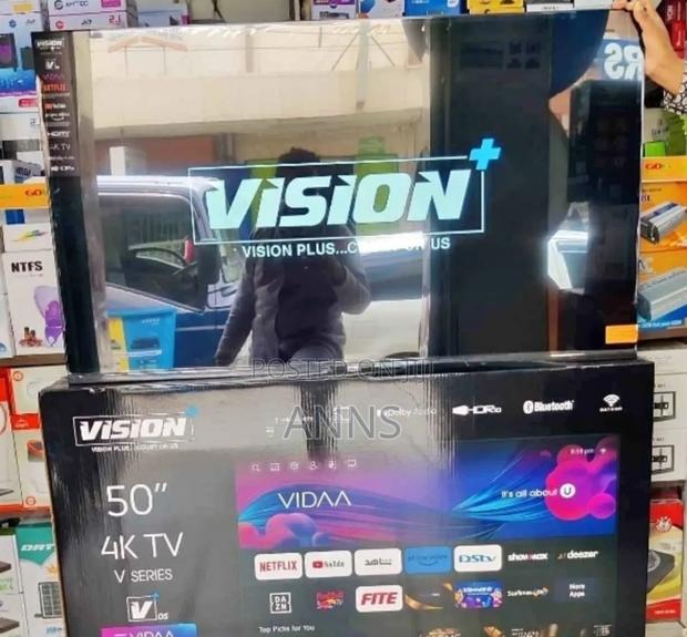 Vidaa 50 Inch 4 K Series Vision Tv ( 14 Months Warranty)/ Showmax