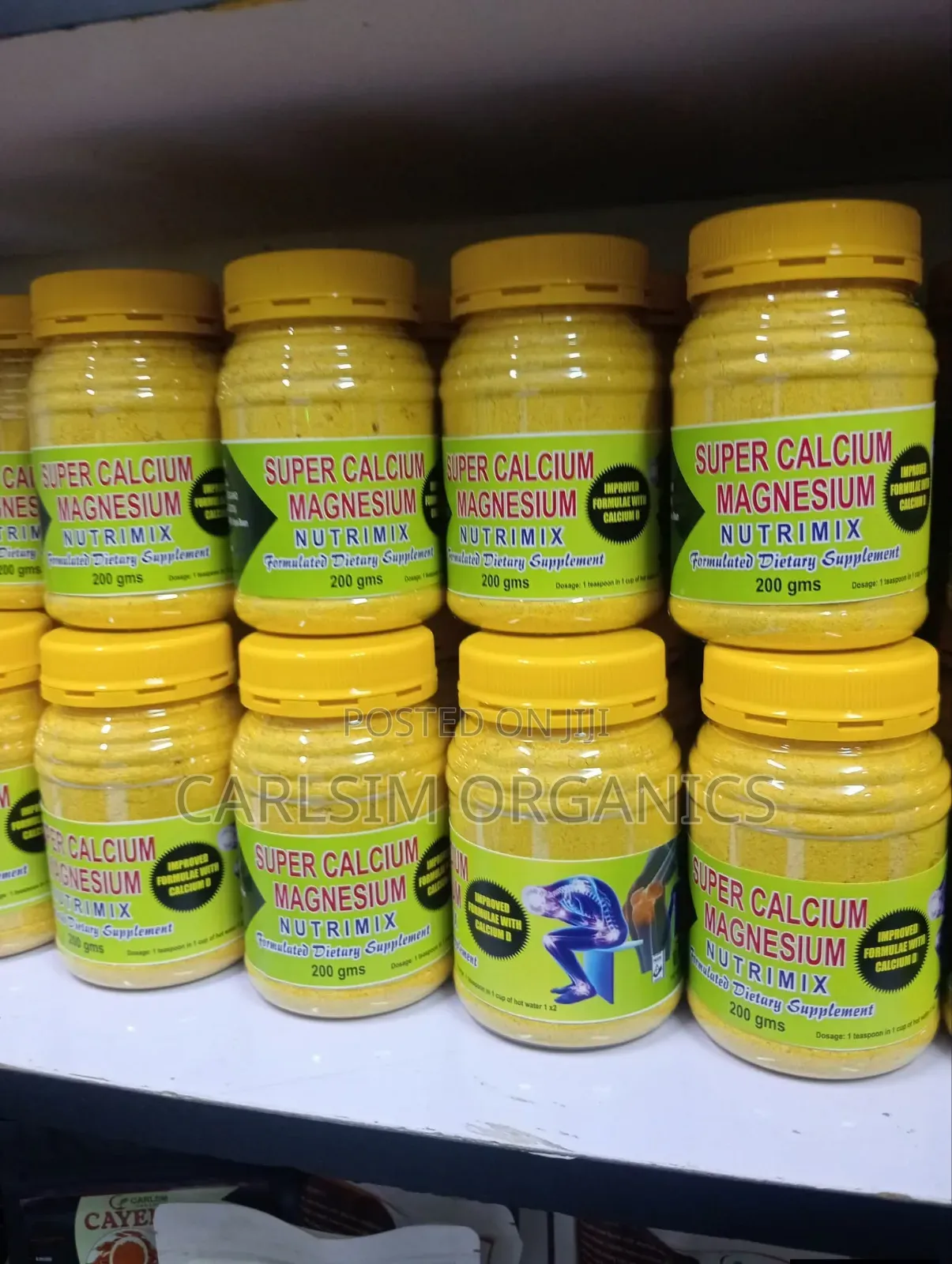 Super Calcium Magnesium With Zinc Powder 200gms