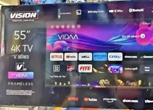 Vision Plus 55 Inch Vidaa Tv (14 Months Warranty) Netflix