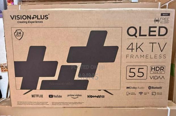 Vision Plus 55 Inch Vidaa Tv (14 Months Warranty) 4 K Resolution