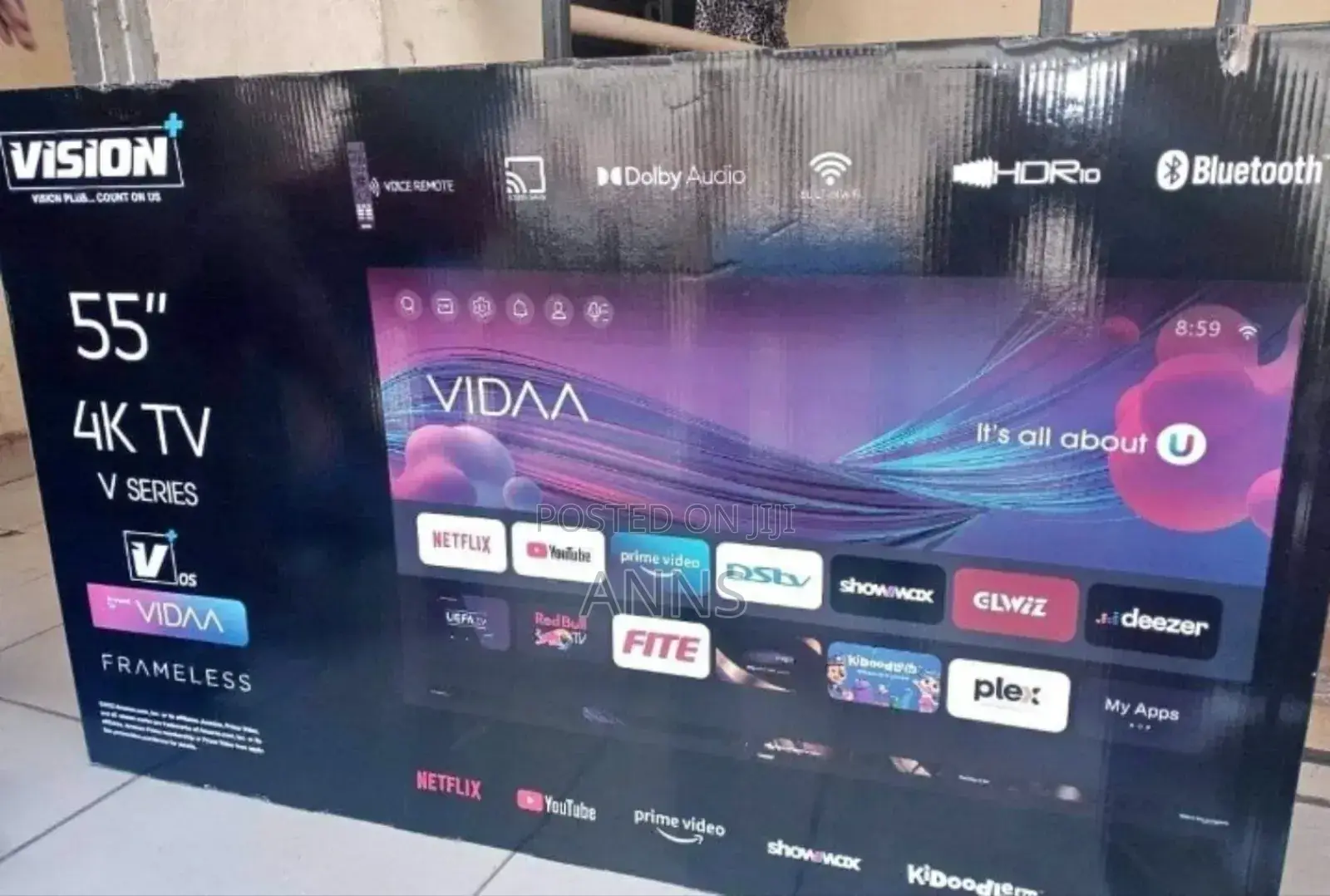Vision Plus 55 Inch Vidaa Tv (14 Months Warranty) Youtube