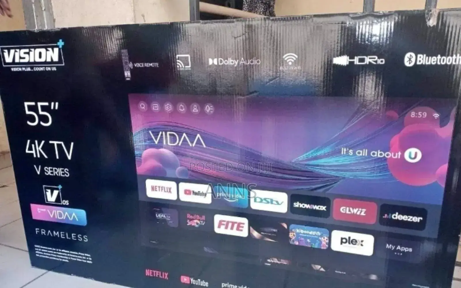 Vision Plus 55 Inch Vidaa Tv (14 Months Warranty) Youtube