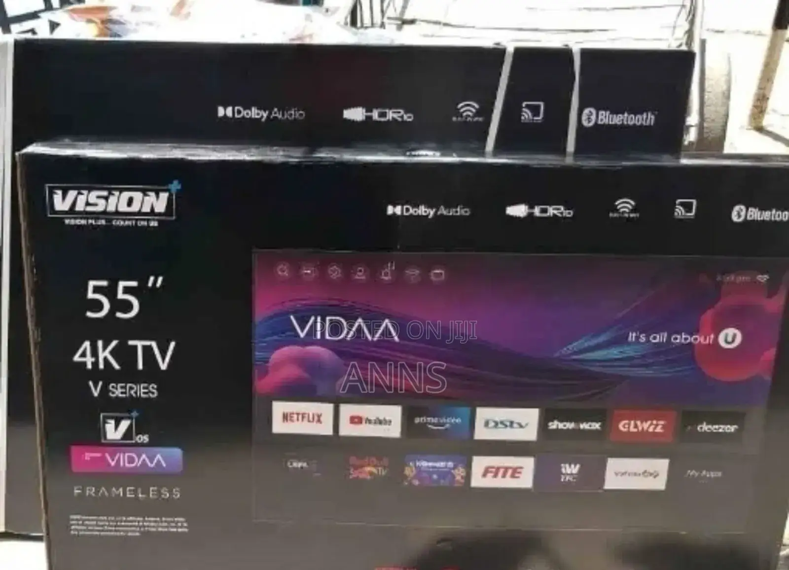 Pre - Installed Apps Vision Plus 55 Inch Vidaa Tv (14 Months Warranty)