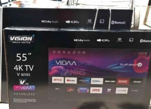 Pre - Installed Apps Vision Plus 55 Inch Vidaa Tv (14 Months Warranty) - thumbnail 2