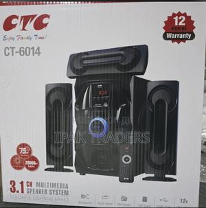 CTC Ct-6001 3.1 Channel Multimedia Speaker System- Mp3, Sd Card - thumbnail 2