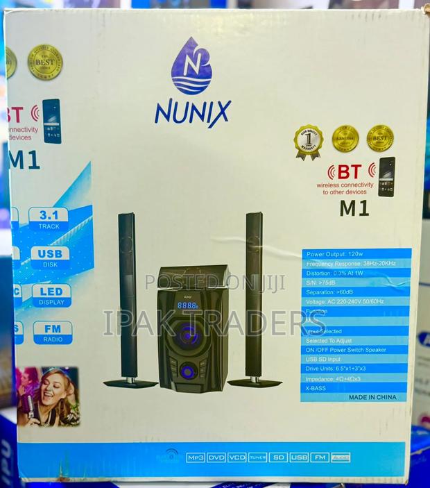 Nunix M1 3.1ch Mini Home Theater System Tall Boy - main view
