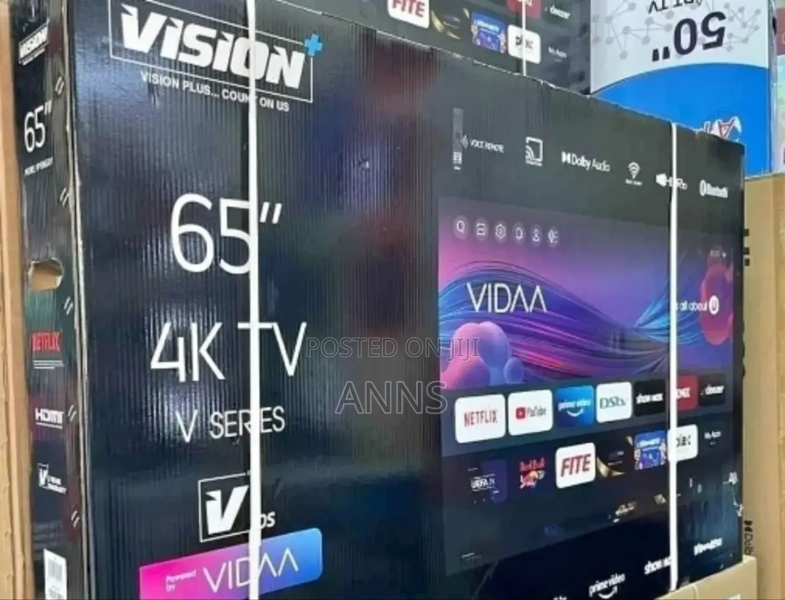 Vision Plus 65 Inch Vidaa Tv (14 Months Warranty) 4 K Resolution