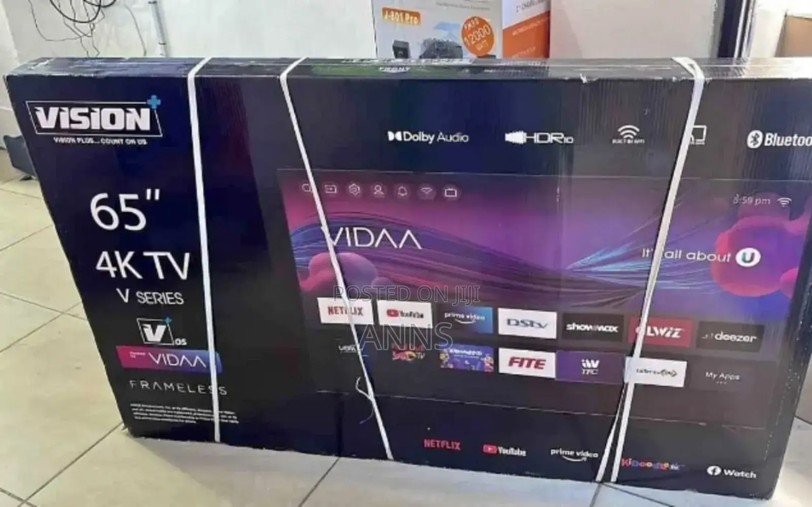 Vision Plus 65 Inch Vidaa Tv (14 Months Warranty)/ DSTV