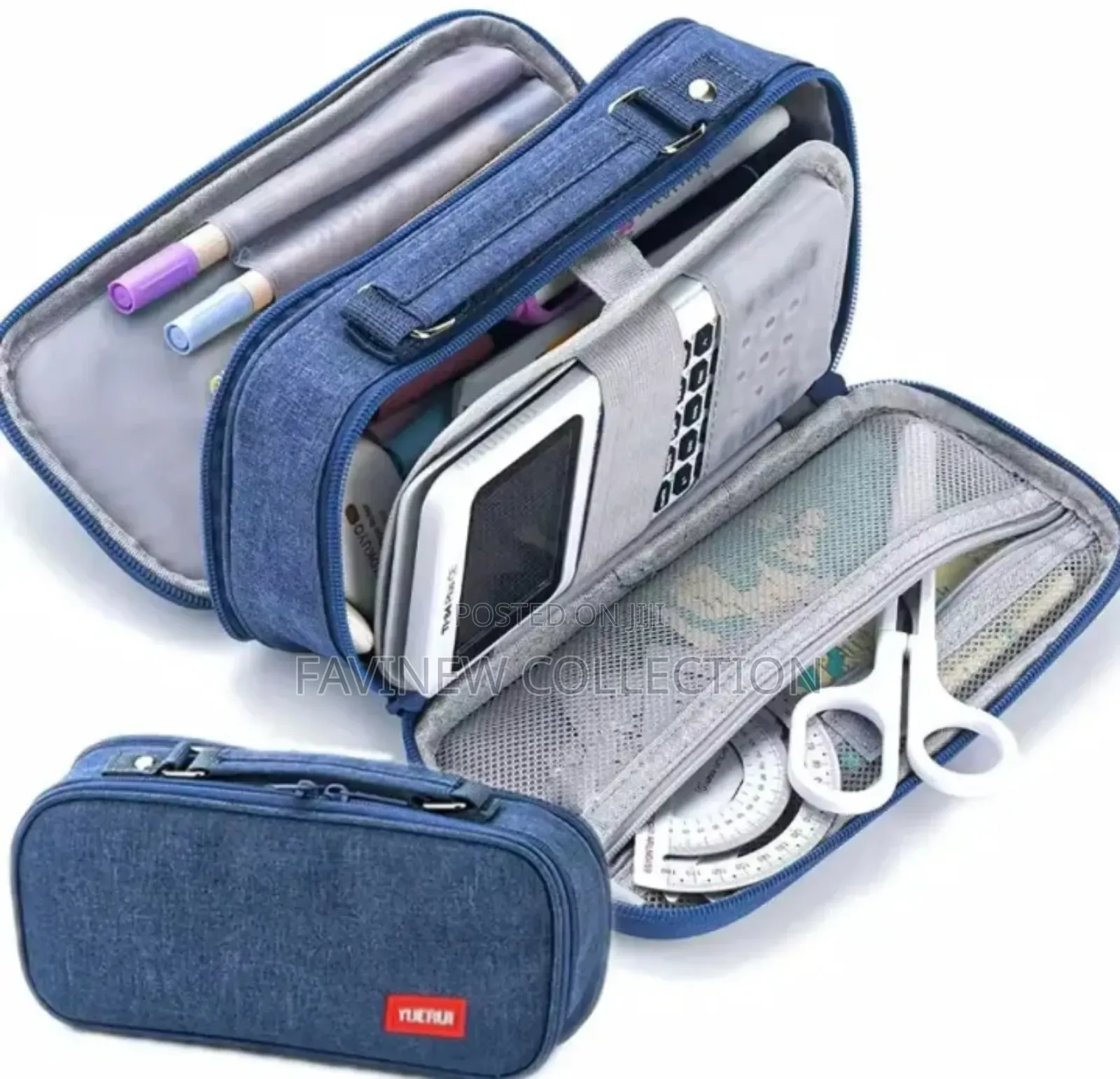 Large Capacity Portable Excellent Quality Pencil Pouch/ Organizer