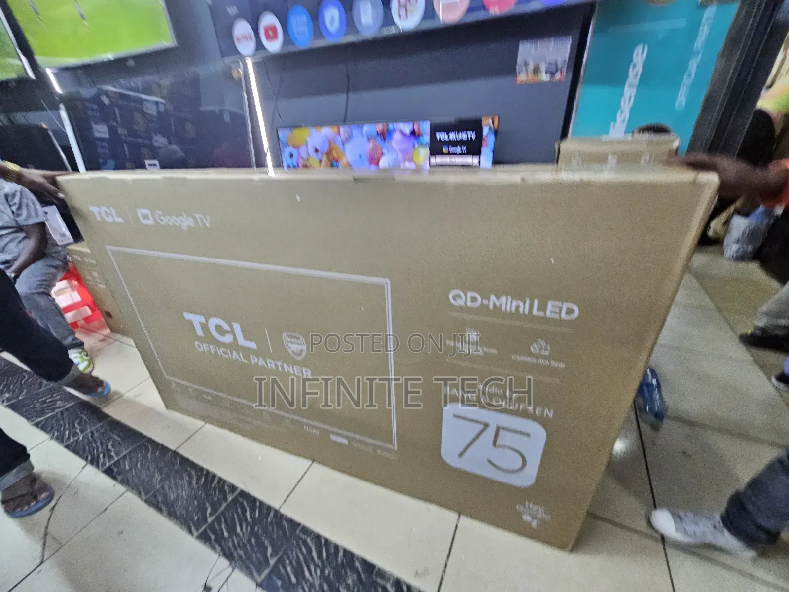 Tcl 75c7k 75 Inch Premium Qd-miniled Tv