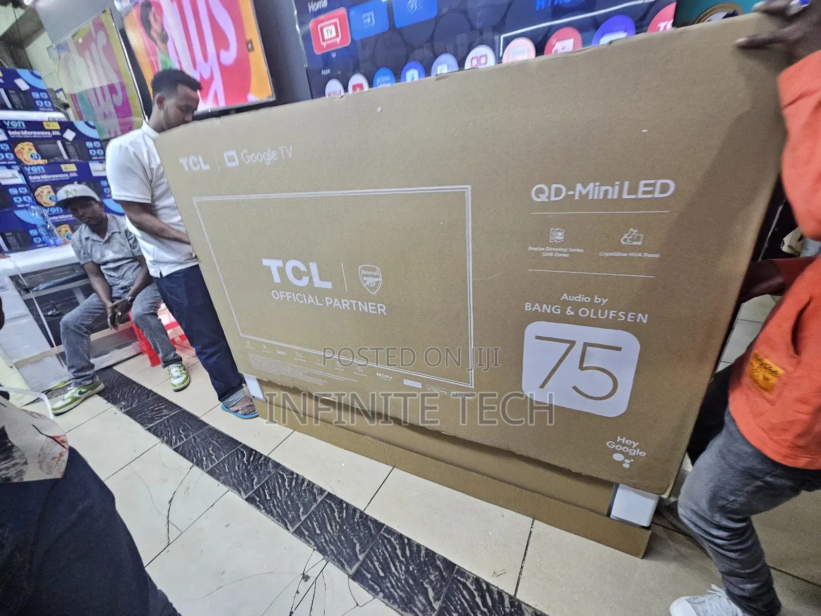 Tcl 75c7k 75 Inch Premium Qd-miniled Tv