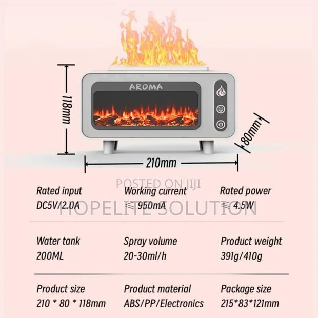 Vintage Fireplace Aroma Diffuser - thumbnail 3