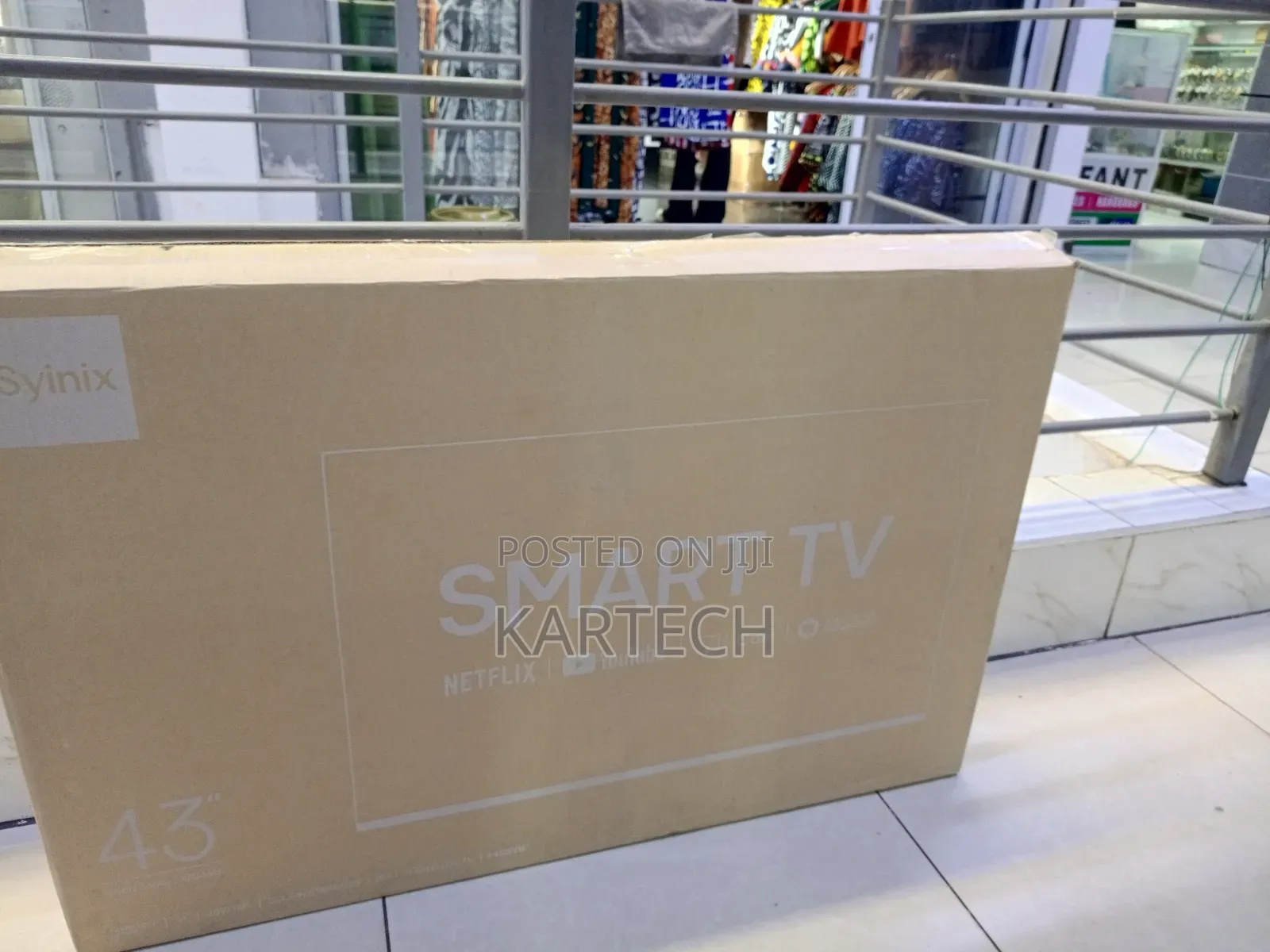 Syinix 43 Inch Smart Tv – Full Hd, Netflix, Youtube, Chromecast