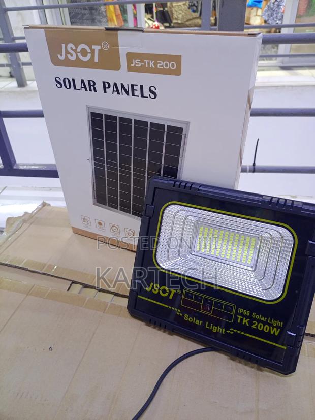 Jsot Tk200 200w Solar Security Flood Light - main view