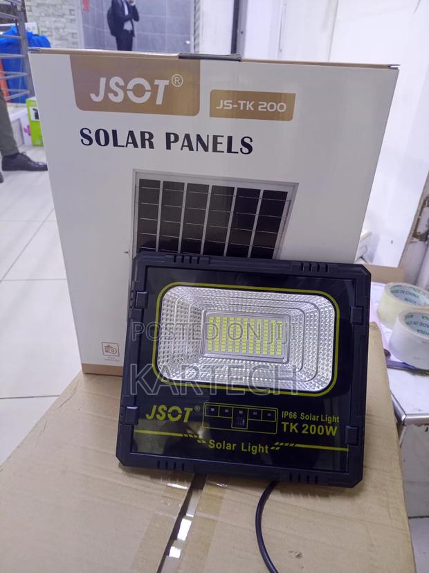 Jsot Tk200 200w Solar Powered Led Outdoor Security Floodlight - main view