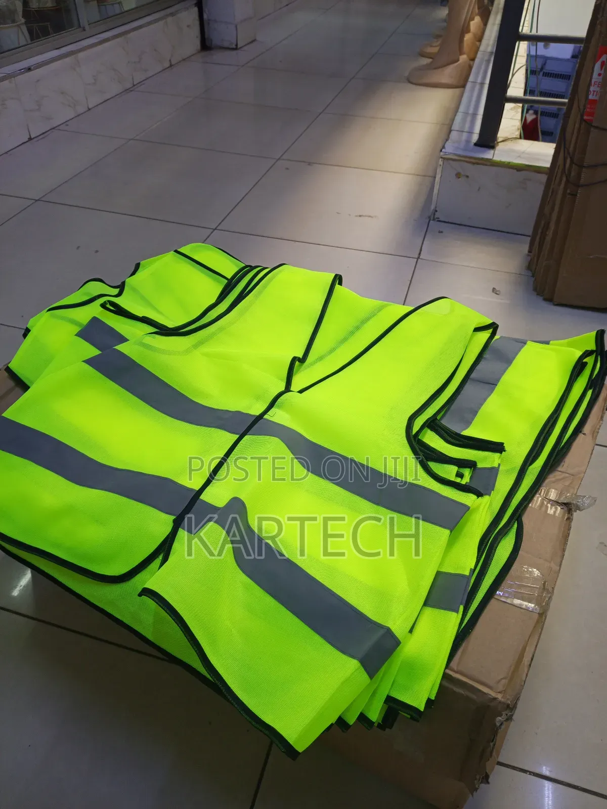 Luminous Green Reflective Safety Vests