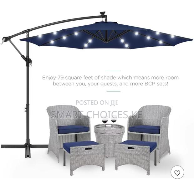 *10ft Solar-powered Umbrella*

Designed With 24 Built-in Led Lights - thumbnail 2