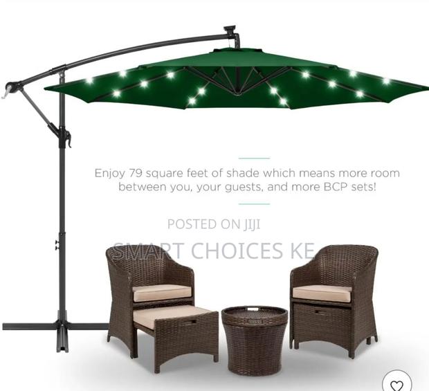 *10ft Solar-powered Umbrella*

Designed With 24 Built-in Led Lights - thumbnail 3