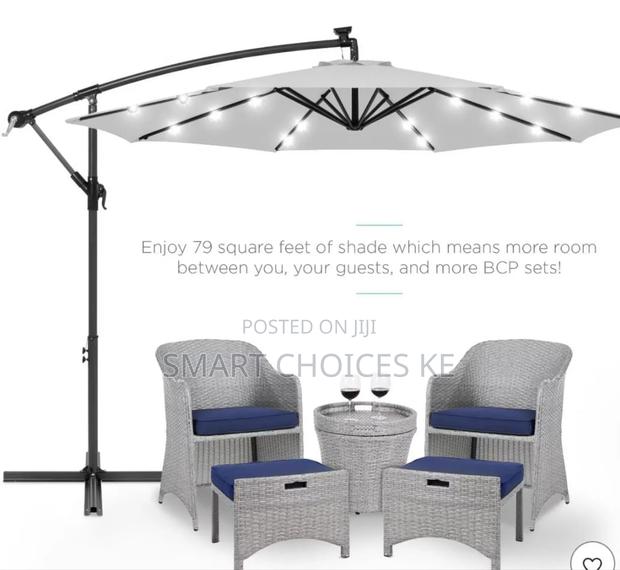 *10ft Solar-powered Umbrella*

Designed With 24 Built-in Led Lights - thumbnail 4