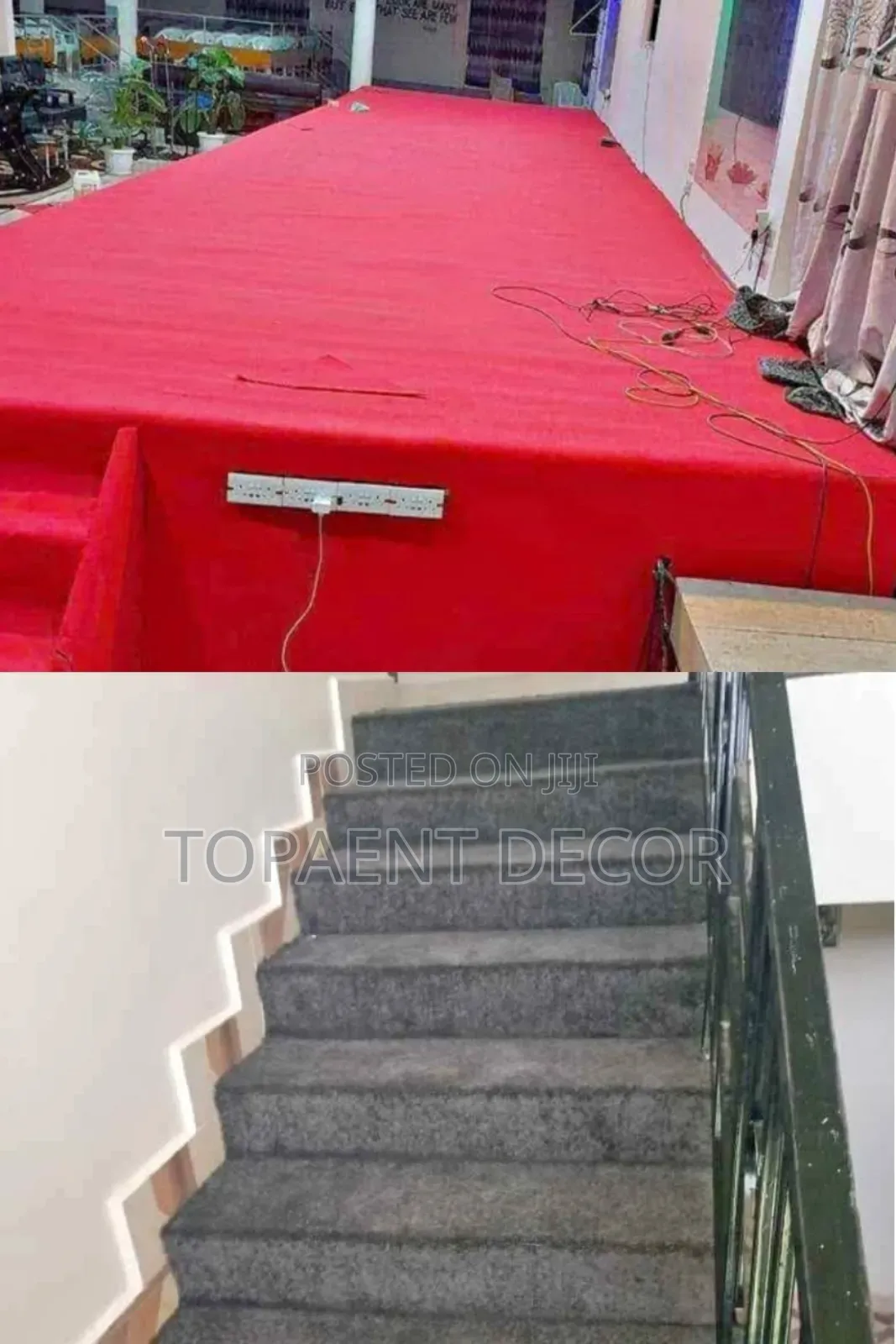 Usa Red Church Pulpit And Grey Usa Staircase Wall To Wall Carpets