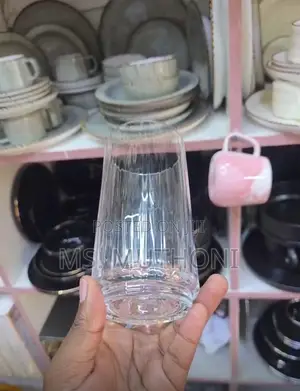4 PCS Ribbed Custom Highball Water / Juice Glassware (500 Ml )