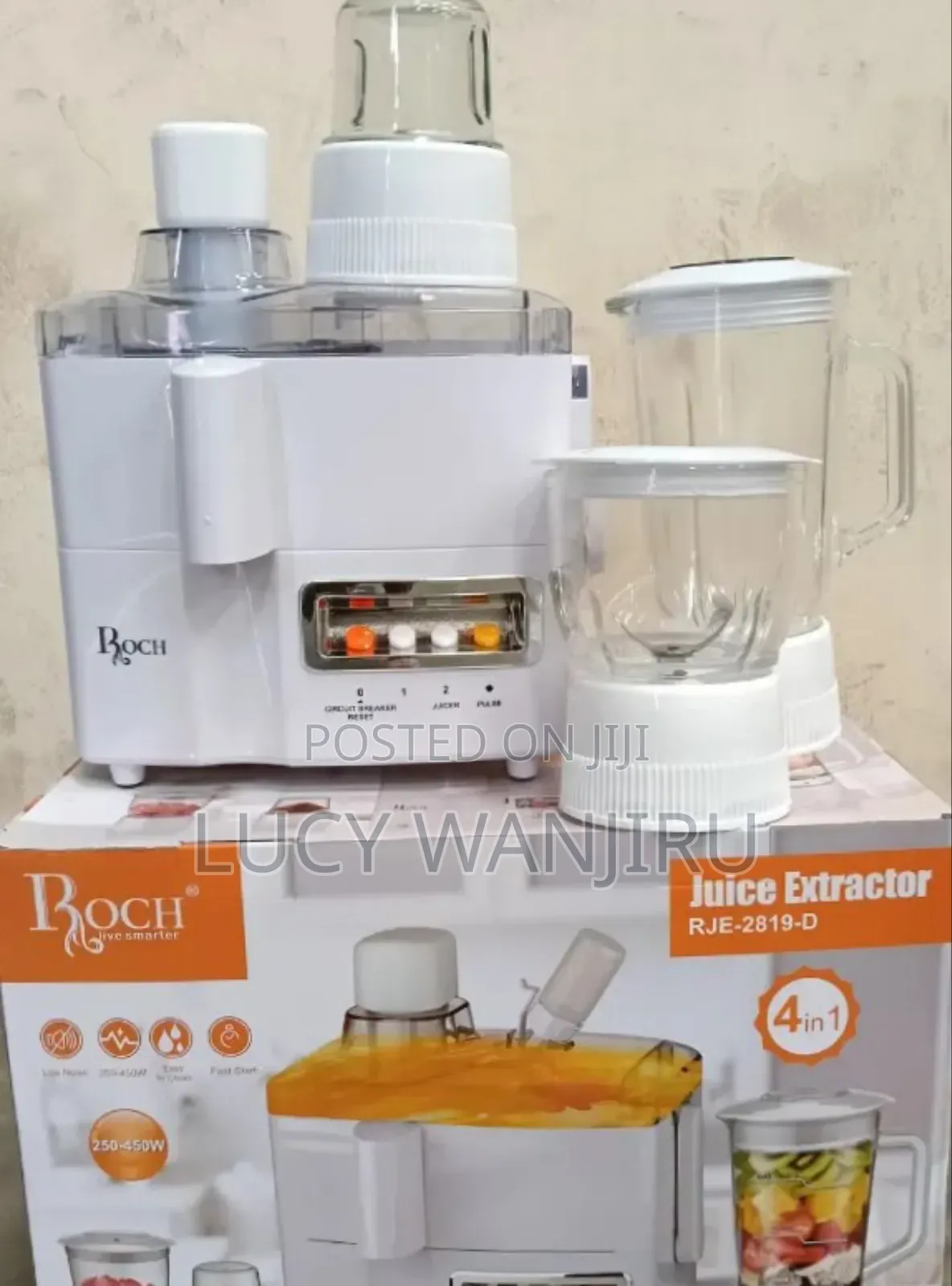 Roch 4 in 1 Juicer / Quality Juicer