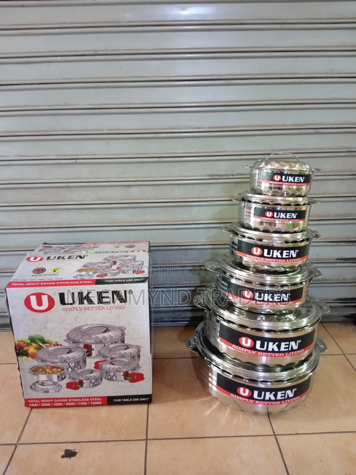 Stainless Steel Hotpot Set /6pc Hot Pot Casserole / Uken Hotpot