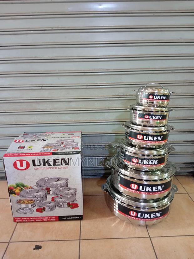 Stainless Steel Hotpot Set /6pc Hot Pot Casserole / Uken Hotpot