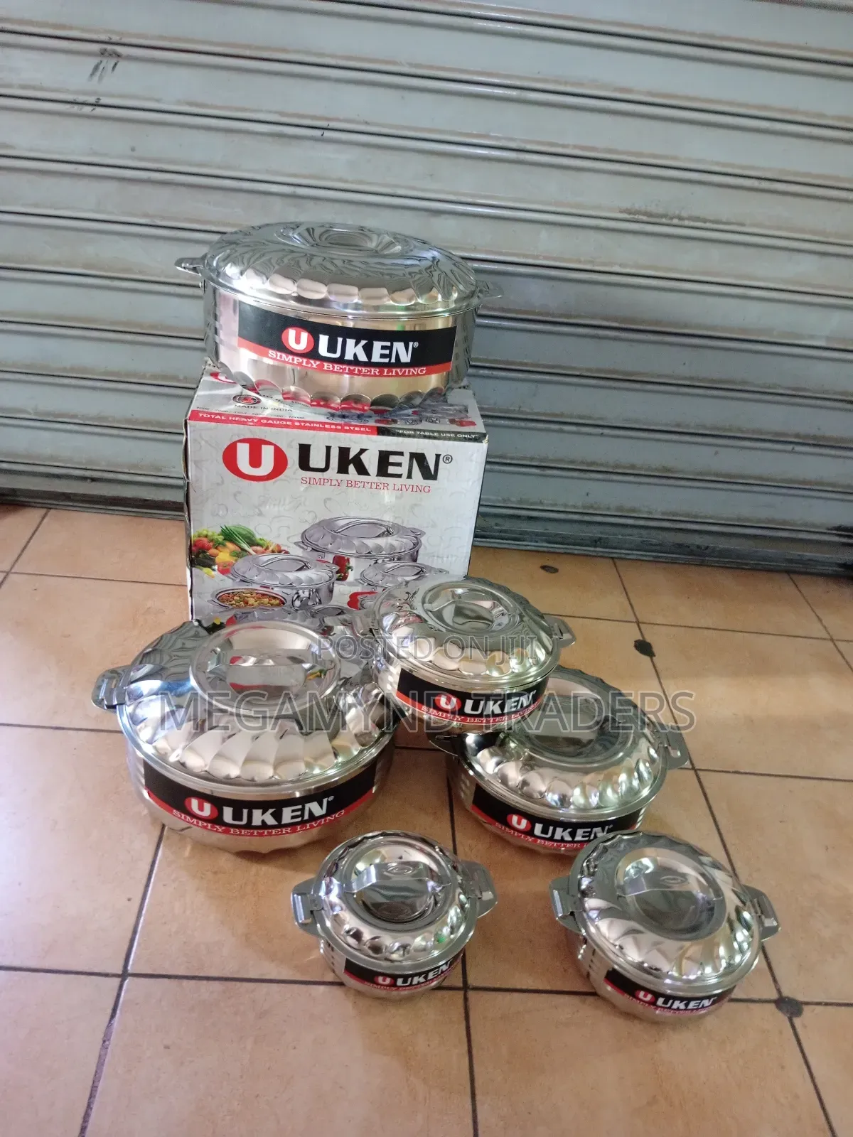 Stainless Steel Hotpot Set /6pc Hot Pot Casserole / Uken Hotpot